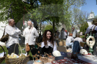 Folk crafts fair at Saint Sophia of Kyiv