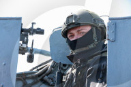 Ukrainian Navy on patrol in Black Sea off Odesa coast