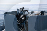 Ukrainian Navy on patrol in Black Sea off Odesa coast