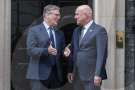 Kier Starmer Greets Christopher Luxon to No10