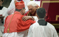 Benedict XVI leads Concistory mass