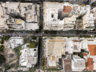 Aerial View Of Athens From A Drone
