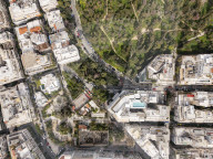 Aerial View Of Athens From A Drone