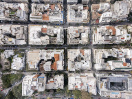 Aerial View Of Athens From A Drone
