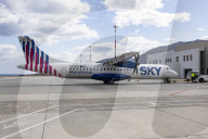 ATR 72-600 Of Sky Express In Santorini Airport