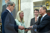 Trump Swears In Atkins As SEC Commissioner In Washington DC