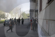 Russian Missile Strike In Kharkiv, Ukraine