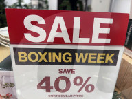 Boxing Day And Boxing Week Sales In Toronto, Canada