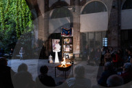 Faithful In Prayer To Remember Pope Francis.