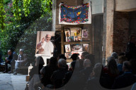 Faithful In Prayer To Remember Pope Francis.