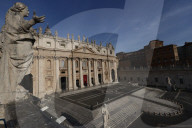 Pope Francis Coffin Transfer To Saint Peter's Square