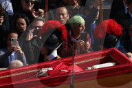 Pope Francis Coffin Transfer To Saint Peter's Square