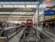 Travelers At Munich Central Station