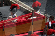 Pope Francis Coffin Transfer To Saint Peter's Square