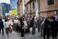 Catholics Gather At Myeongdong Cathedral To Mourn Pope Francis