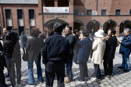 Catholics Gather At Myeongdong Cathedral To Mourn Pope Francis