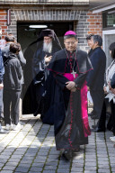 Catholics Gather At Myeongdong Cathedral To Mourn Pope Francis