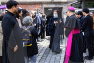 Catholics Gather At Myeongdong Cathedral To Mourn Pope Francis