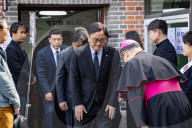 Catholics Gather At Myeongdong Cathedral To Mourn Pope Francis