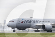 American Airlines Boeing 787 Dreamliner Departs From Amsterdam Schiphol Airport