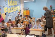 Ukrainian kids forced to learn underground as Russia targets women and children