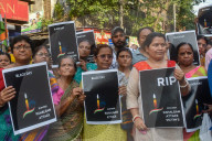 Protest Following Deadly Attack On Tourist In India.