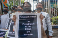 Protest Following Deadly Attack On Tourist In India.