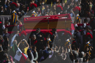 The Body Of Pope Francis Is Transferred To The Basilica St Peter To Lie In State