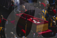 The Body Of Pope Francis Is Transferred To The Basilica St Peter To Lie In State