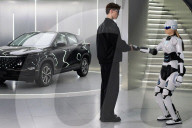 Robot car sales assistant 