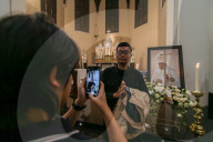 Pope Francis' Requiem Mass At Bandung Cathedral