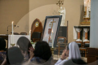 Pope Francis' Requiem Mass At Bandung Cathedral