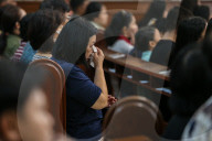 Pope Francis' Requiem Mass At Bandung Cathedral