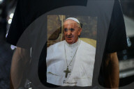 Pope Francis' Requiem Mass At Bandung Cathedral