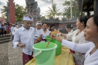 Galungan Day Prayers In Central Sulawesi