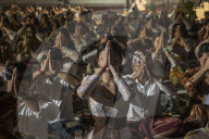 Galungan Day Prayers In Central Sulawesi