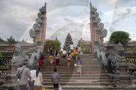 Galungan Day Prayers In Central Sulawesi
