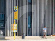 Local Bus Transport In The German City Of Ravensburg