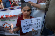 Protests Across Kashmir Valley Following Militant Attack On Tourists