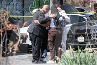61-year-old Woman Fatally Shot To The Head And A 23-year-old Man Wounded After Being Shot To The Foot At West 113 Street And Lenox Avenue In Harlem, Manhattan, New York