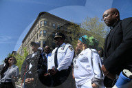 61-year-old Woman Fatally Shot To The Head And A 23-year-old Man Wounded After Being Shot To The Foot At West 113 Street And Lenox Avenue In Harlem, Manhattan, New York