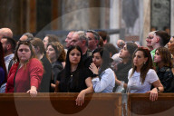 Translation Of The Coffin Of The Roman Pontiff Francis Into The Vatican Basilica 
