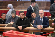Translation Of The Coffin Of The Roman Pontiff Francis Into The Vatican Basilica 