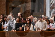 Translation Of The Coffin Of The Roman Pontiff Francis Into The Vatican Basilica 