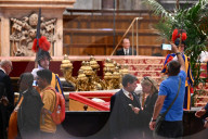 Translation Of The Coffin Of The Roman Pontiff Francis Into The Vatican Basilica 