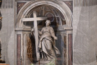 Translation Of The Coffin Of The Roman Pontiff Francis Into The Vatican Basilica 