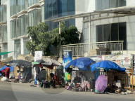 Cobblers Along The Roadside In Pathanapuram