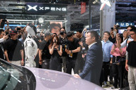 Xpeng Motors Booth at 2025 Shanghai Auto Show