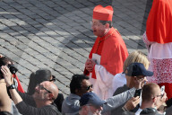 Pope Francis Coffin Transfer To Saint Peter's Square