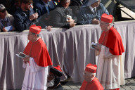 Pope Francis Coffin Transfer To Saint Peter's Square